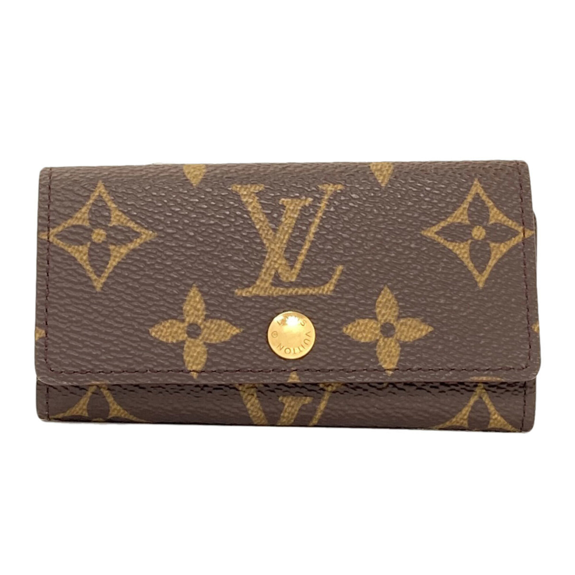 Louis Vuitton M62631 Multicles 4 Key Case Monogram Canvas Women's Louis Vuitton